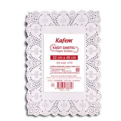 Kafem Dantel Kağıt 32 x 45 cm 100 Lü x 5 Paket