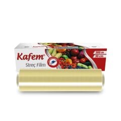 Kafem Streç Film 30cm x 300m 8 Mic x 4 Paket