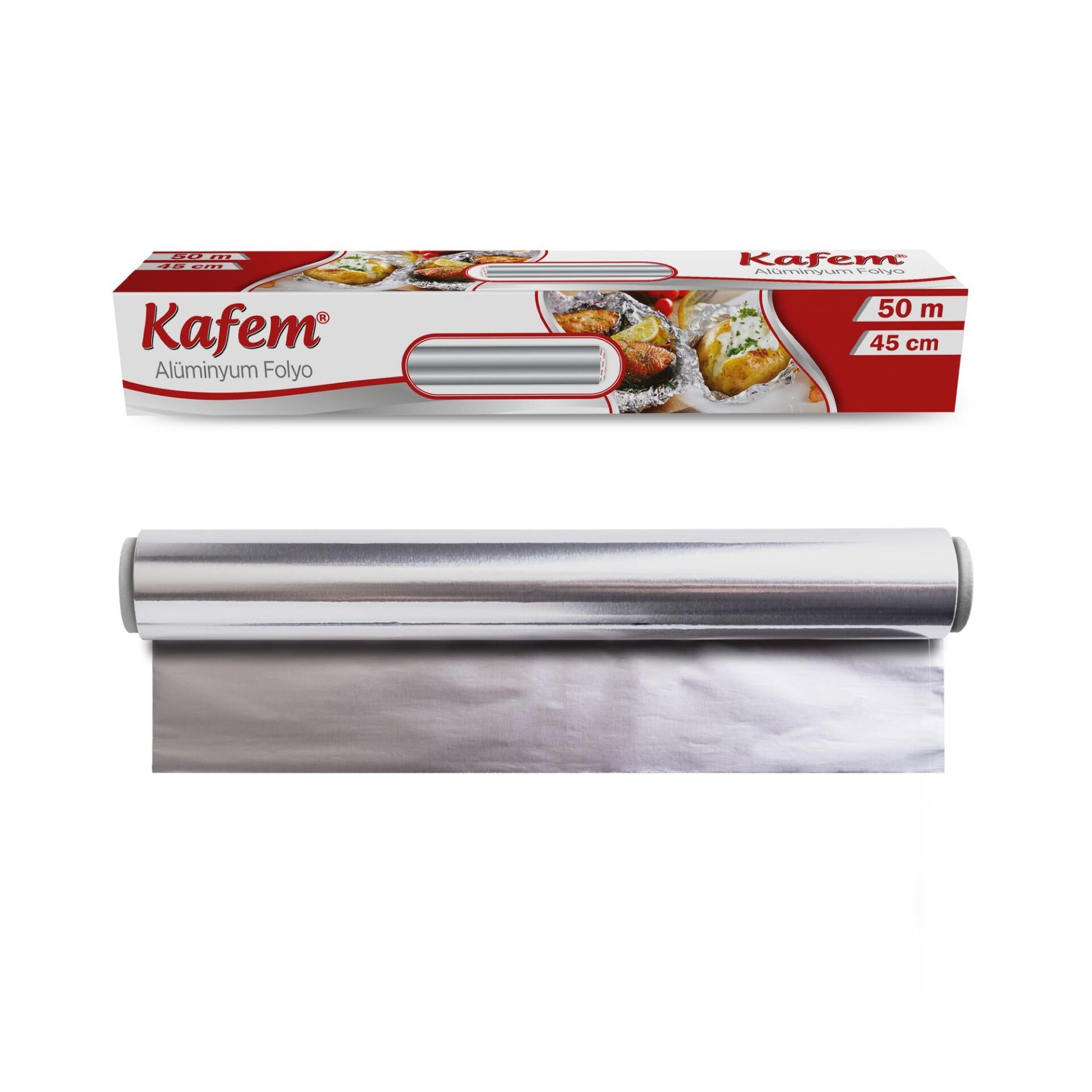 Kafem Aluminyum Folyo 45cm x 50m 10mic