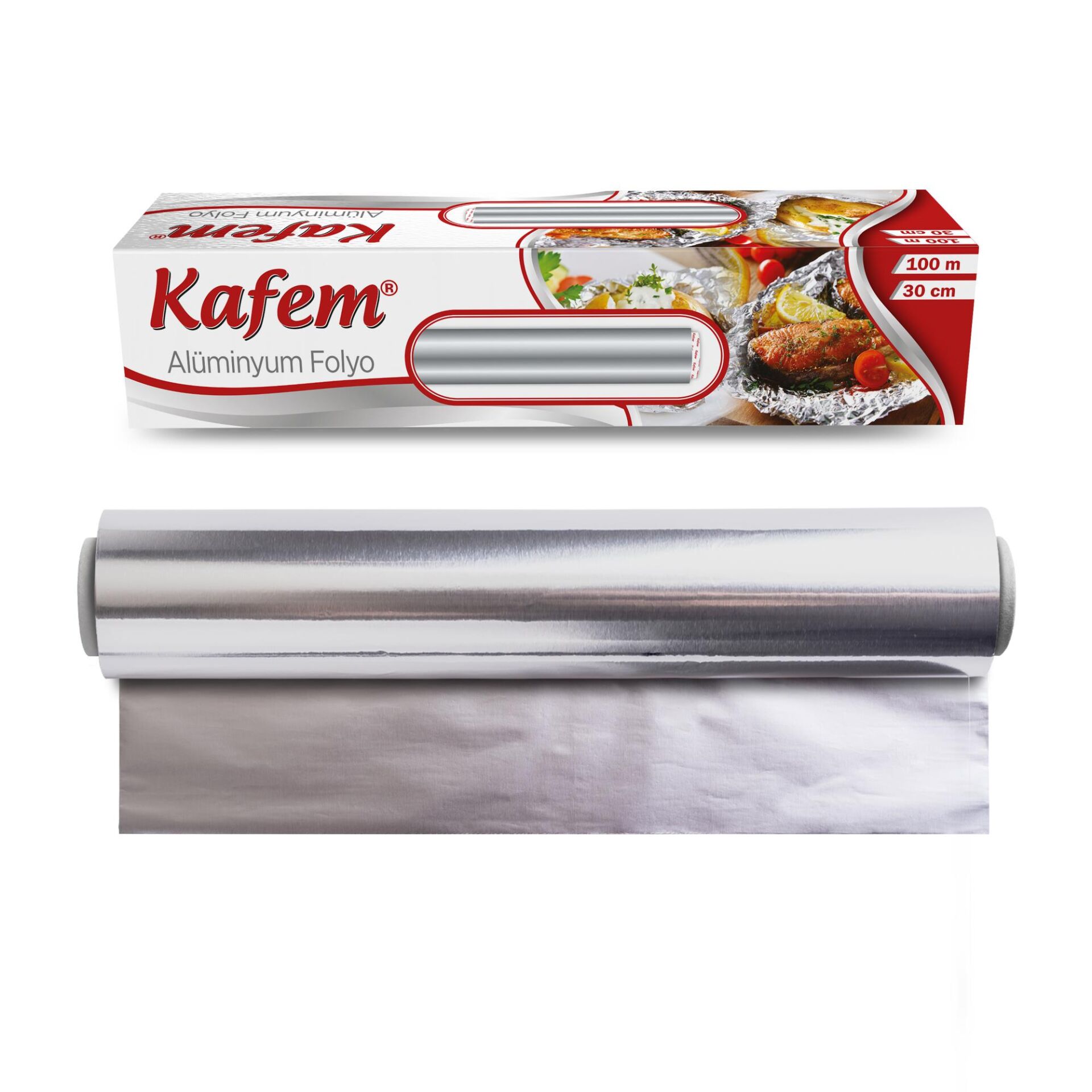 Kafem Aluminyum Folyo 30cm x 100m 10mic