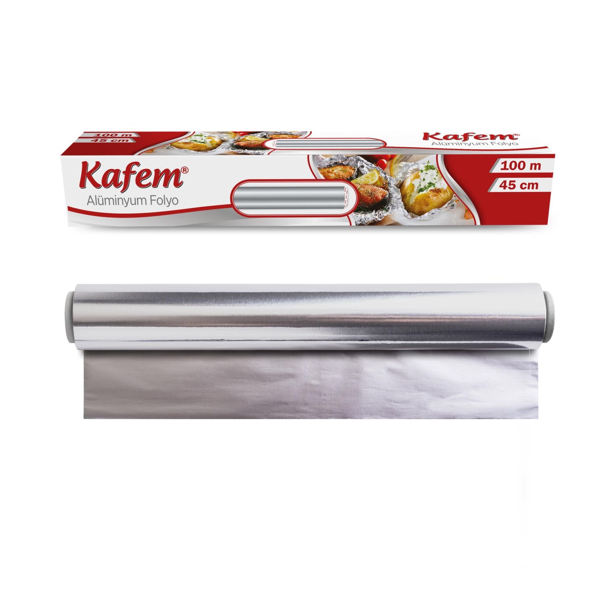 Kafem Aluminyum Folyo 45cm x 100m 10mic