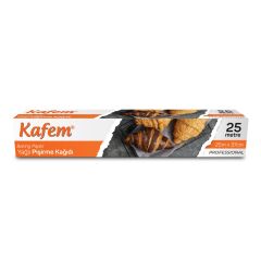 Kafem Yağlı Pişirme Kağıdı 37cm x 25m x 16 Paket (Koli)